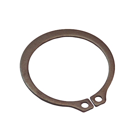 Rotor Clip External Retaining Ring, Steel Black Phosphate Finish, 0.281 in Shaft Dia BSH-028